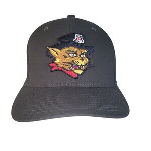 Arizona UA Wildcats Hat Cap S/M Gray Embroidered Wilber Mascot Nike Classic